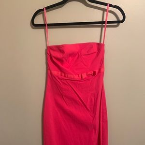 Strapless dress